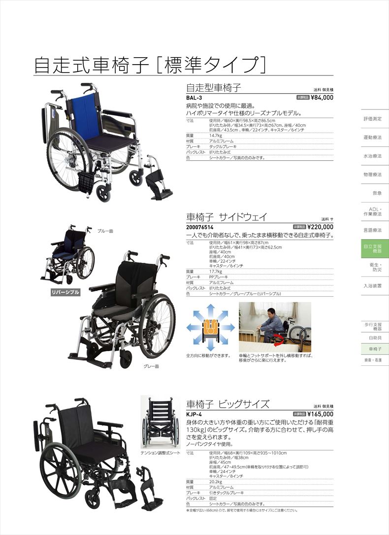 自走型車椅子BAL‐3 ?ﾐｷ