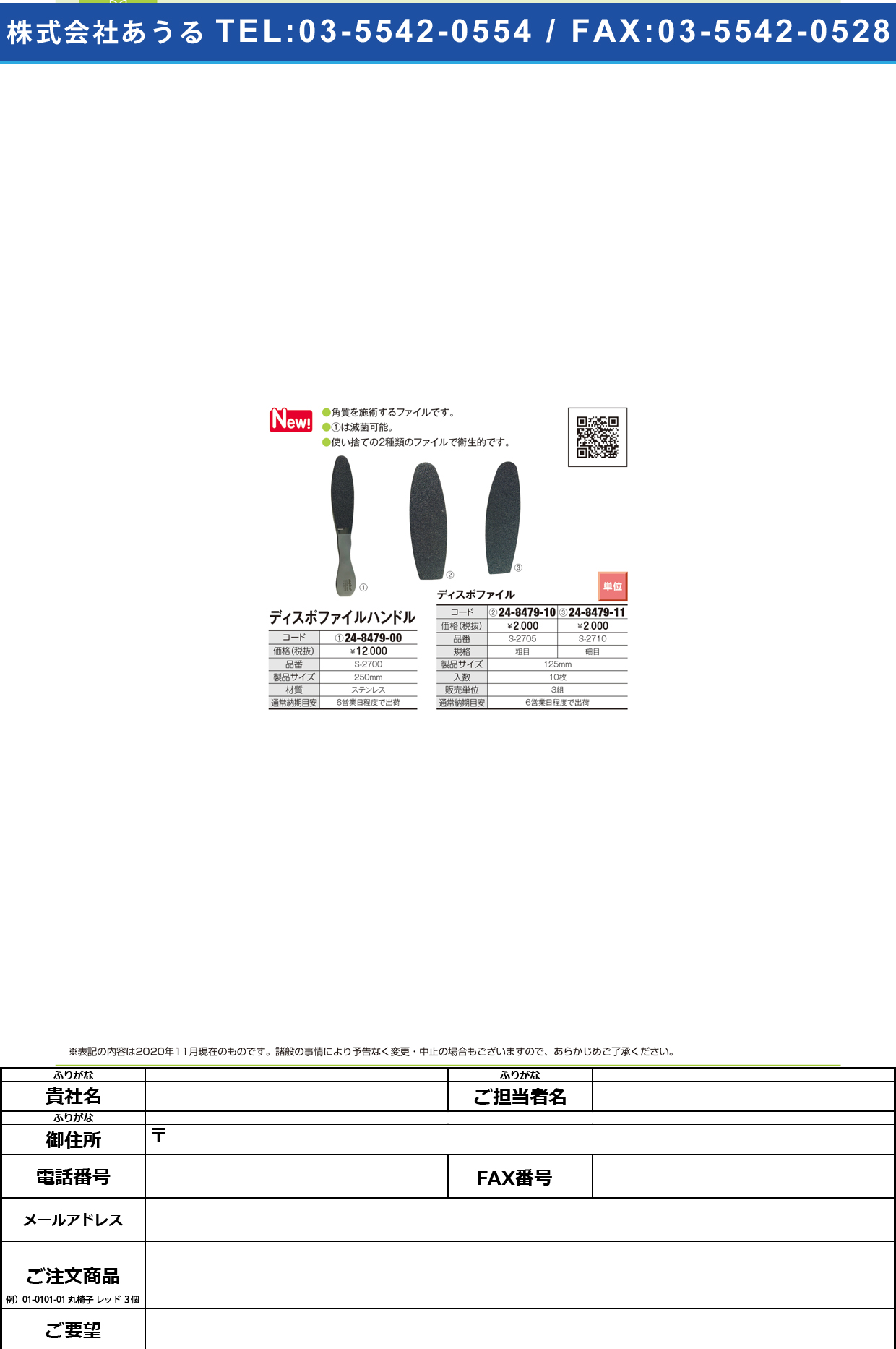ディスポファイル(粗目) S-2705(10マイ)S-2705(10ﾏｲ)(24-8479-10)【リフレプロジャパン】(販売単位:3)